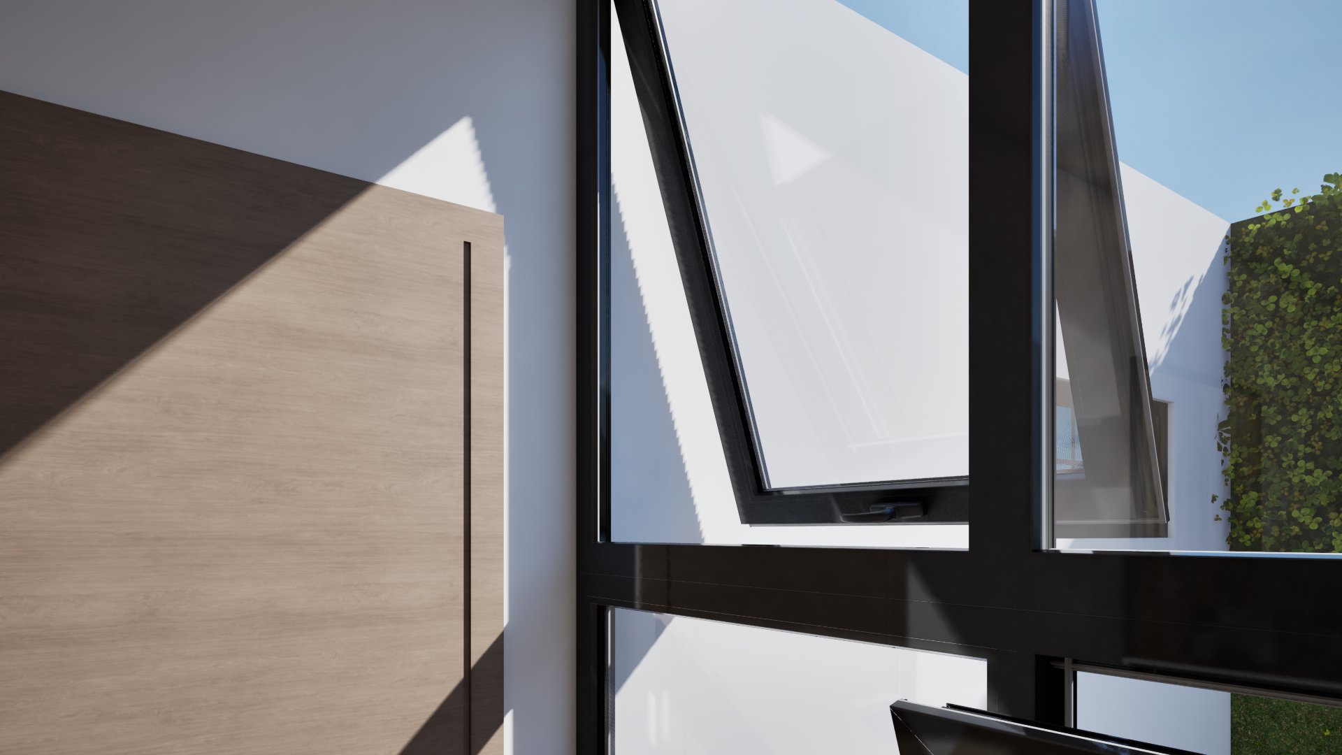 Doble altura iluminada sin sobrecalentamiento: cancelería PVC fijos + proyectantes imagen carrusel 4