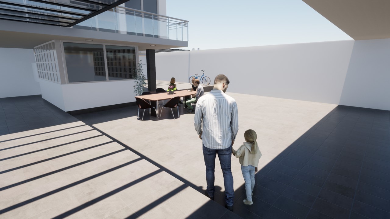 TERRAZA EN RESIDENCIA SATÉLLITE imagen carrusel 6