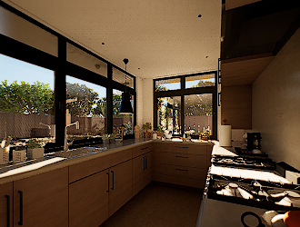 Cocina pequeña: máxima iluminación y seguridad con PVC REHAU | Garantía 10 años