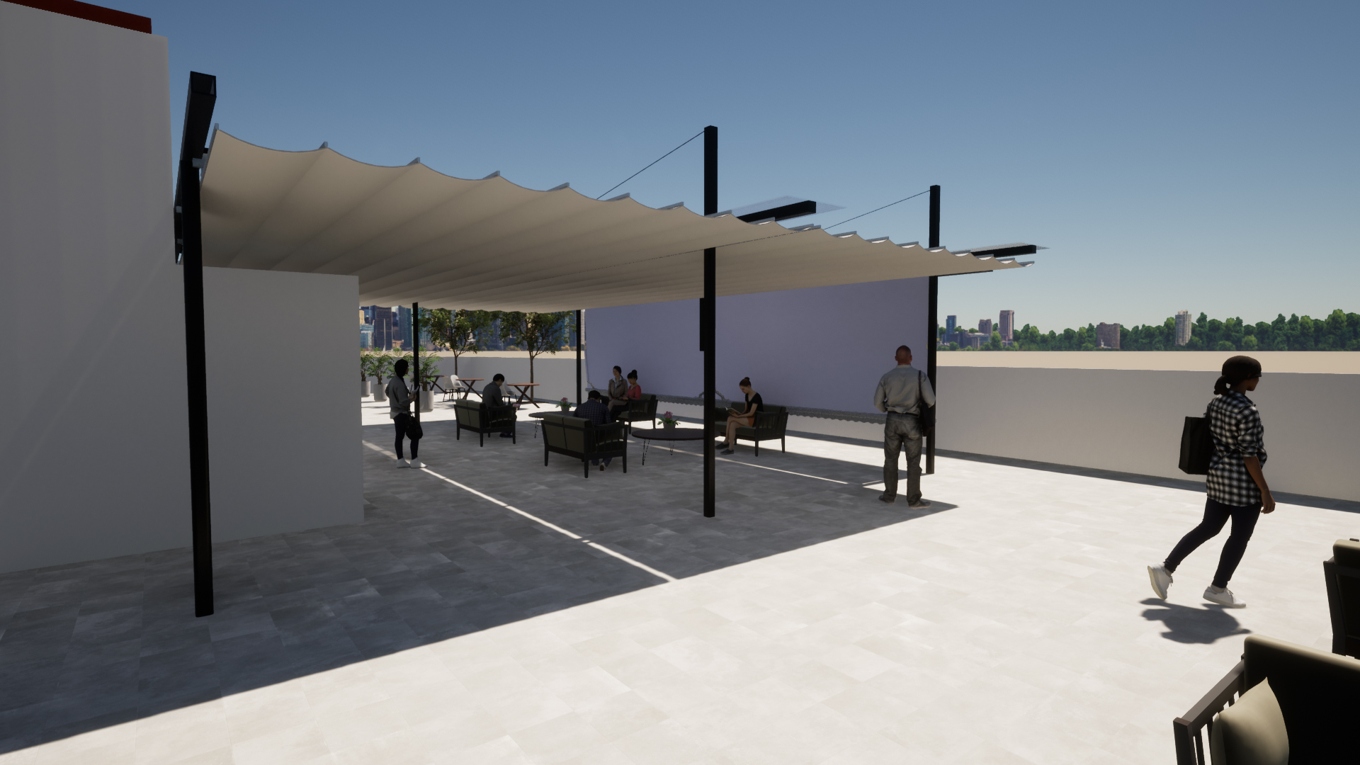 Terraza en edificio de oficinas (Palilleria) imagen carrusel 3